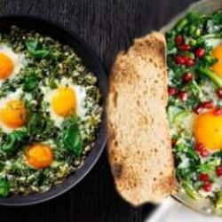 10 dakikada hazır demir ve protein bombası! Yumurtalı ıspanak tarifi, nasıl yapılır?