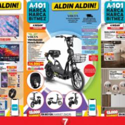 A101 4 Nisan 2024 Kataloğu Yayınlandı: A101'e bu hafta elektrikli bisiklet geliyor!