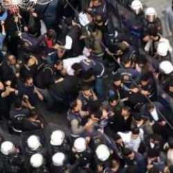 Bakan Yerlikaya'dan İsrail protestosuyla ilgili açıklama: 2 emniyet görevlisi açığa alındı