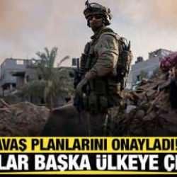 İsrail'den savaş planlarına onay!