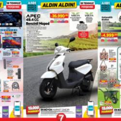 A101 Aktüel 18 Temmuz 2024 Kataloğu Yayınlandı! 50cc motosiklet, tavan vantilatörü, katlanır bisiklet