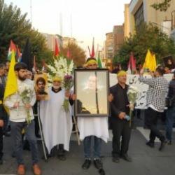 İran'da gündem Nasrallah! Binlerce Şii 'intikam' sloganı attı