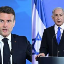 Macron ve Netanyahu arasında 'Silah ambargosu' kavgası! Ortaklar arasında kriz