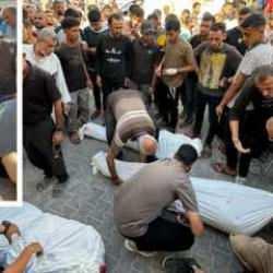 İsrail sivillerin sığındığı BM'ye ait okulu bombaladı