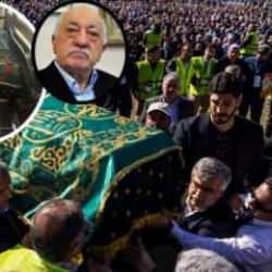 Gülen'in cenazesinde bomba detaylar: Helallik yok, cami yok, incil ve siyon yıldızı...