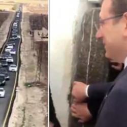 İmamoğlu’ndan uçsuz bucaksız konvoy ile Mardin’de Ahmet Türk’e ziyaret