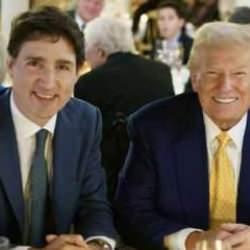 Trudeau, Trump'ın malikanesine gitti