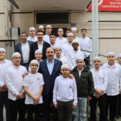 Başkan Altay yılın son gününde hafızlık öğrencileriyle buluştu