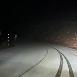 İzmir'e yılın ilk karı düştü