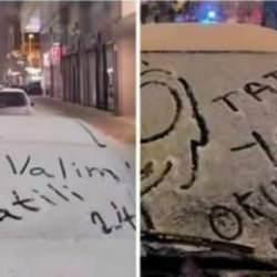 Erzincan'da kar tatili isteyen öğrencilere Vali Aydoğdu'dan gülümseten cevap