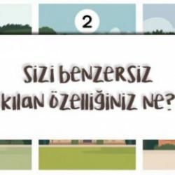 3 evden birini seçin ve sizi benzersiz kılan özelliğinizi öğrenin!