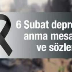 6 Şubat anma mesajları ve sözleri 2025! 6 Şubat resimli duygusal, anlamlı sözler