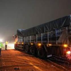 Malatya-Kayseri yolu ağır tonajlı araçların geçişine kapatıldı