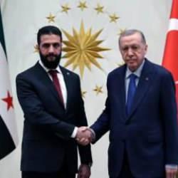 Suriye Cumhurbaşkanı Ahmed Şara Ankara'da: Erdoğan'dan önemli açıklamalar