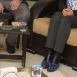CHP'li belediye başkanının galoşlu şehit ailesi ziyareti tepki çekti