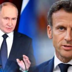 Putin'den, Macron'a tarihi gönderme! Macron'dan jet hızında sert yanıt: O bir...