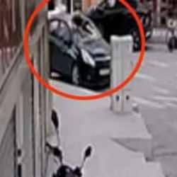 5. kattan düşen kız çocuğu kamerada! Mucize yaşandı