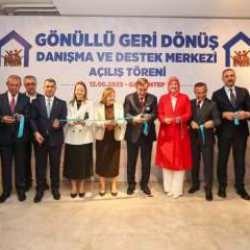 Gaziantep'te Suriyelilerin gönüllü geri dönüşü için danışma ve destek merkezi açıldı