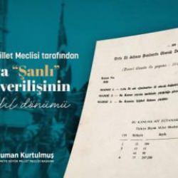 TBMM Başkanı Kurtulmuş, Urfa'ya 'Şanlı' ünvanı verilişinin yıl dönümünü kutladı