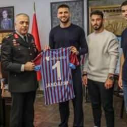 Trabzonspor, Jandarma Teşkilatının 186. kuruluş yıl dönümü kutladı