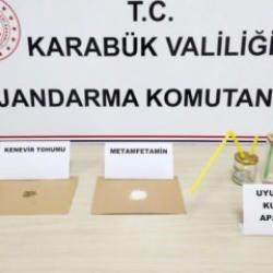 Karabük'te uyuşturucu operasyonu