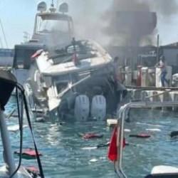 Beşiktaş eski başkanının teknesinde patlama! 3 kişi yaralandı