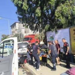 Samandağ’da feci kaza: 5 yaralı