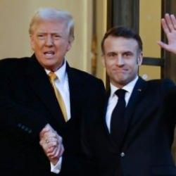 Trump'tan  İsrail-İran yalanlaması: Macron'a acımadı: Her zaman yanılıyor! Reklam peşinde!