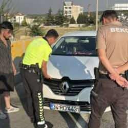 Çakarlı araca 276 bin lira ceza kesildi! Suçu kayınpederine attı