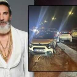 Tarık Mengüç'ün oğlu trafik kazası geçirdi