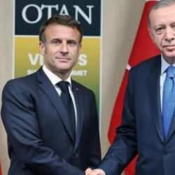 Cumhurbaşkanı Erdoğan ve Macron Gazze'deki durumu görüştü! Macron'dan Türkçe paylaşım