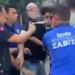 İzmir'de zabıtadan seyyar satıcıya dayak! 