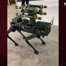 Roketsan'dan sahada yeni güç: Dört ayaklı insansız kara aracı KOZ tanıtıldı