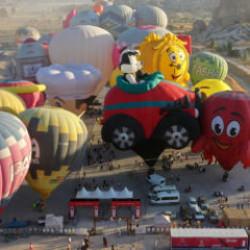 Kültür Yolu coşkusu gökyüzünde! Sıcak hava balonlarıyla süslendi