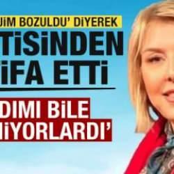  Gülsüm Özer, görevi ve partisinden istifa etti! Sert açıklama: Adımı bile bilmiyorlardı