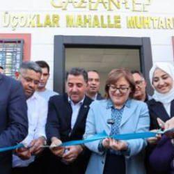 Başkan Şahin, Üçoklar ve Kolejtepe Muhtarlıkları’nın açılışını gerçekleştirdi