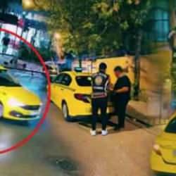 Kadıköy’de anne ve çocuklarının üzerine drift yapan taksici yakalandı
