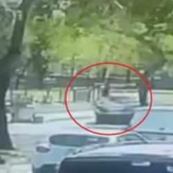 Bursa'da feci kaza anı kamerada