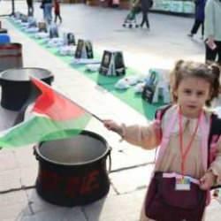 Eyüpsultan’da Gazze için anlamlı etkinlik