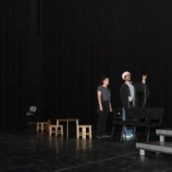 Tamer Montenegro vio el ensayo del teatro de la ciudad de Gaziantep