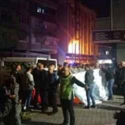 Çöp kamyonunun çarptığı yaya öldü