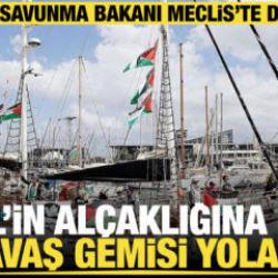 Son dakika... İsrail'in alçaklığına karşı bir savaş gemisi daha yola çıktı!