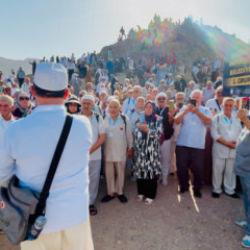 ​41 yıllık evli çiftler, kutsal topraklarda 