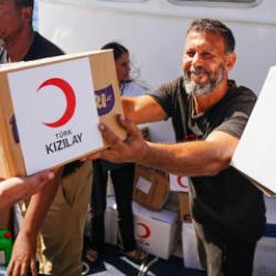 Türk Kızılay'ından Küresel Sumud Filosu'na destek