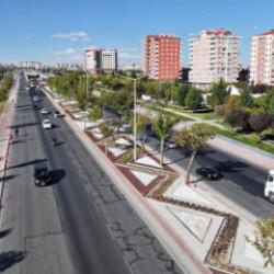 Konya Belediyesi'nden örnek peyzaj düzenlemesi