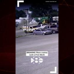 Korkunç anlar! Uçak kalkıştan kısa süre sonra yere çakıldı