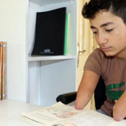 Kol ve bacakları olmayan Nakşin'in azim dolu hikâyesi