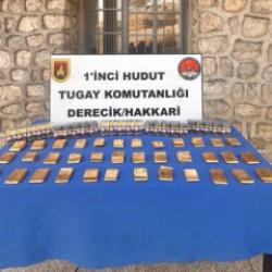 MSB duyurdu! Sınırda 36 kilo altın ele geçirildi