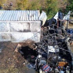 Yangın felaketi: Bebek öldü, annesi yaralı