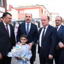 Başkan Altay Hadim'de yatırım incelemesi yararak ziyaretlerde bulundu